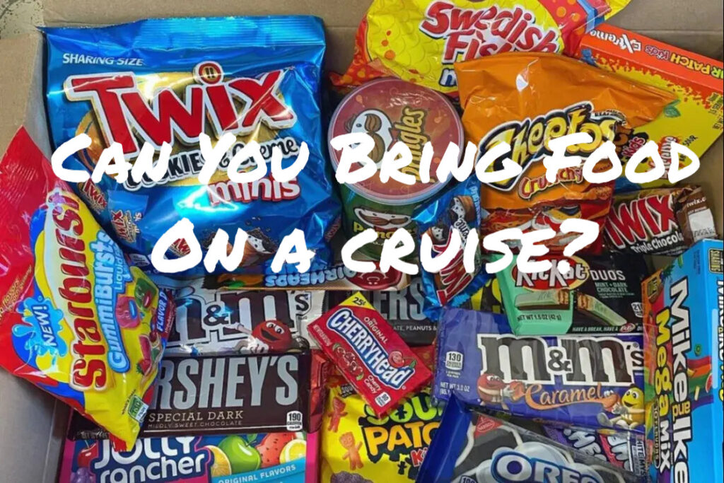 Can you bring food on a cruise?.