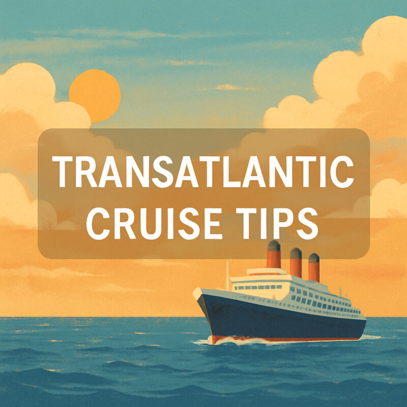 Transatlantic Cruise Tips