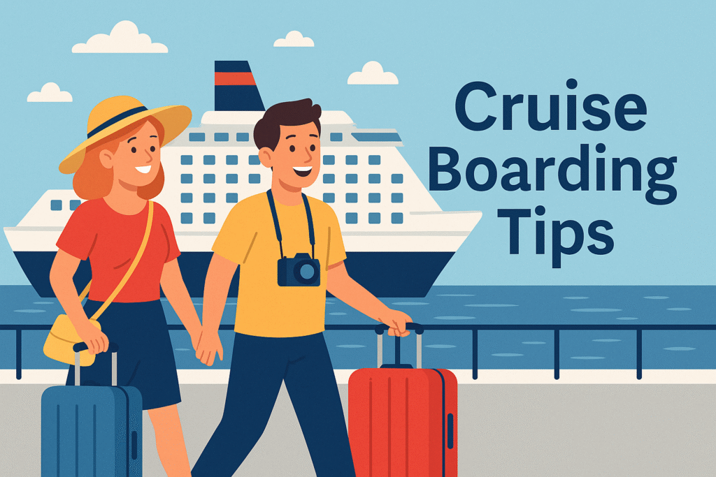 Cruise Boarding Tips