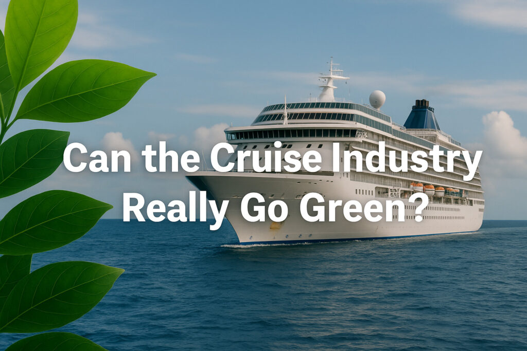 Cruising Is going Green
