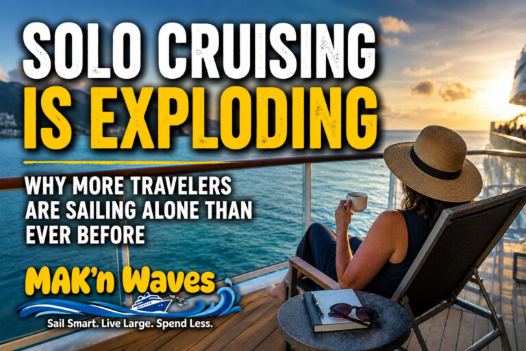 Solo Cruising Is Exploding