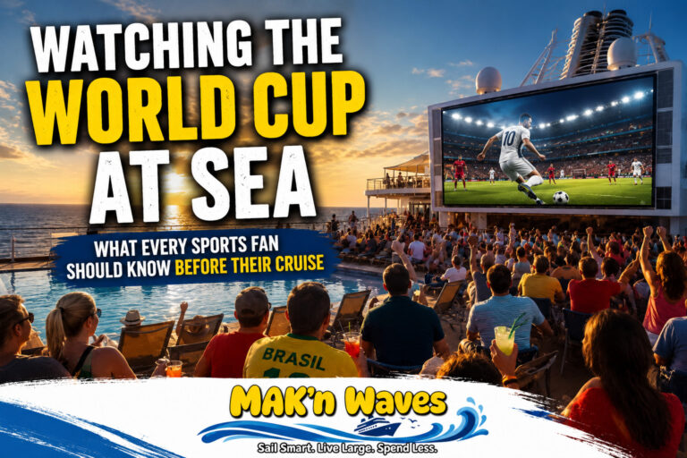 Watching the World Cup at Sea