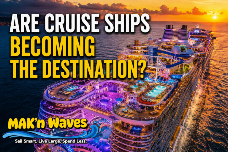 Are Cruise Ships Becoming The Destination?
