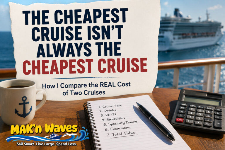 The Cheapest Cruise Isn’t Always the Cheapest Cruise