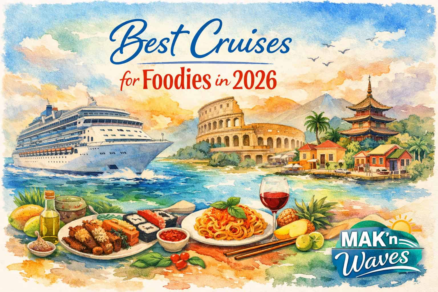 Best Cruises for Foodies