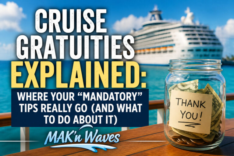 Cruise Gratuities Explained: Where Your “Mandatory” Tips Really Go