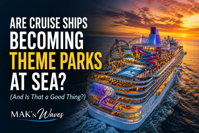 Are Cruise Ships Becoming Theme Parks at Sea?