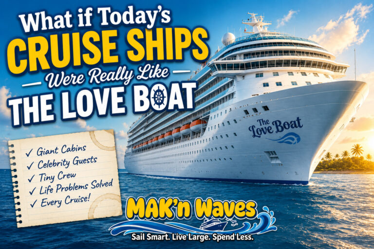 What if Today’s Cruise Ships were Really Like the Love Boat?