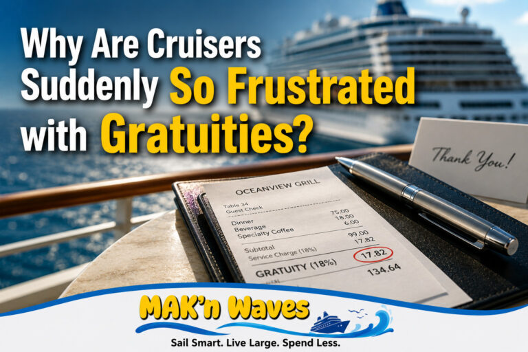 Why Are Cruise Travelers Suddenly So Frustrated with Gratuities?