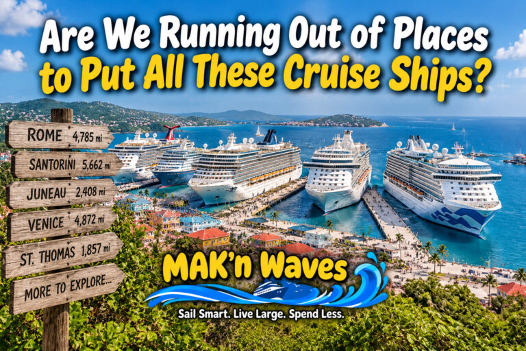 Are We Running Out of Places to Put All These Cruise Ships?