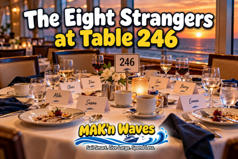 The Eight Strangers at Table 246: